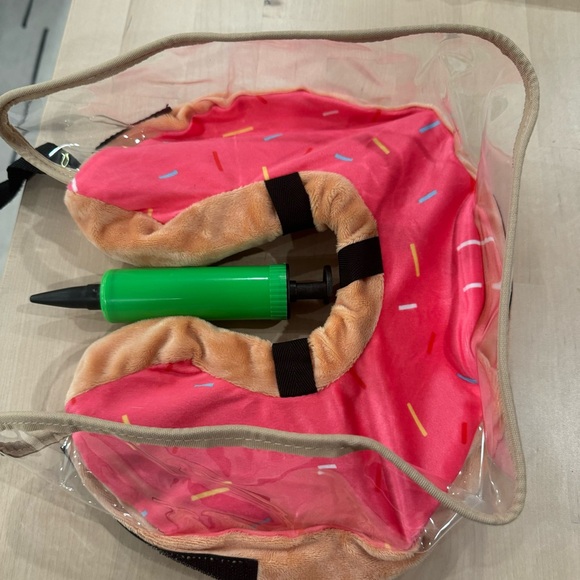 Donut Dog Cone with transparent baffle, new - Picture 3 of 5